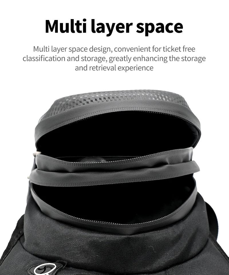 Ride hands-free with this waterproof drop leg bag!