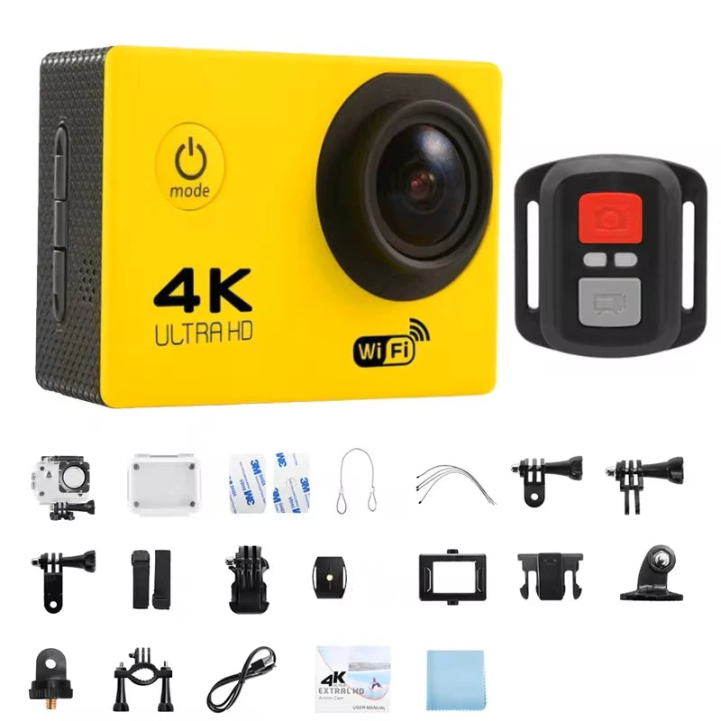 Capture epic moments with this Ultra HD 4K Action Camera!