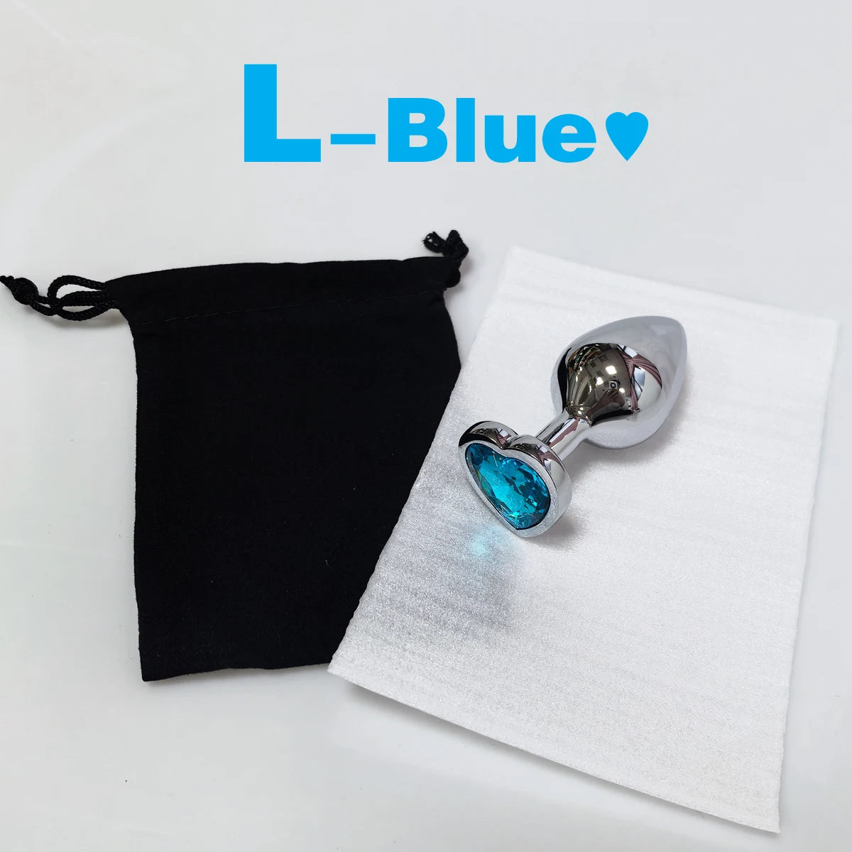 Heart Base Stainless Steel Anal Plug