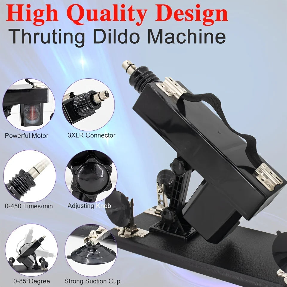 New Adjustable Sex Machine for Couples with Dildos