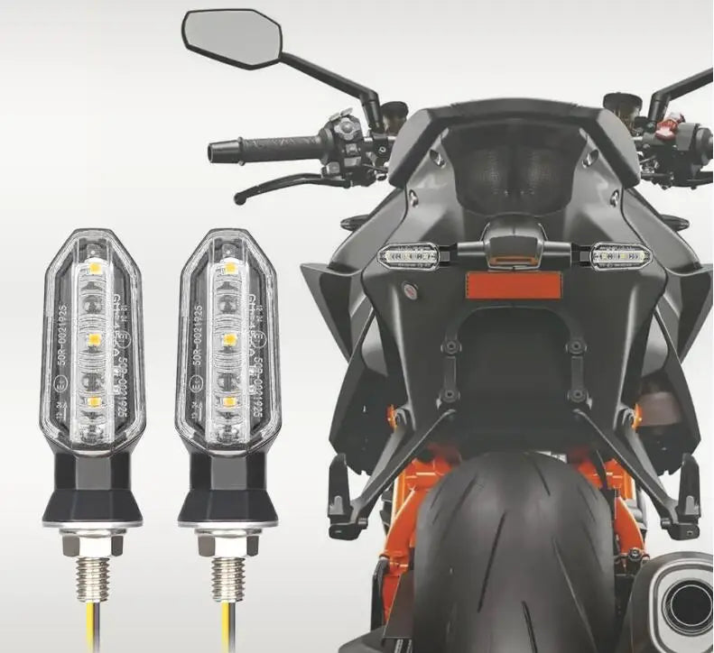 8mm Mini LED Turn Signals for Motorcycles