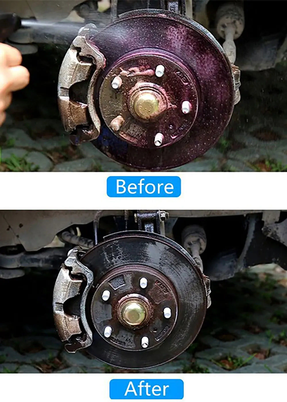 HGKJ Iron Remover Spray – Melt Rust, Restore Shine!