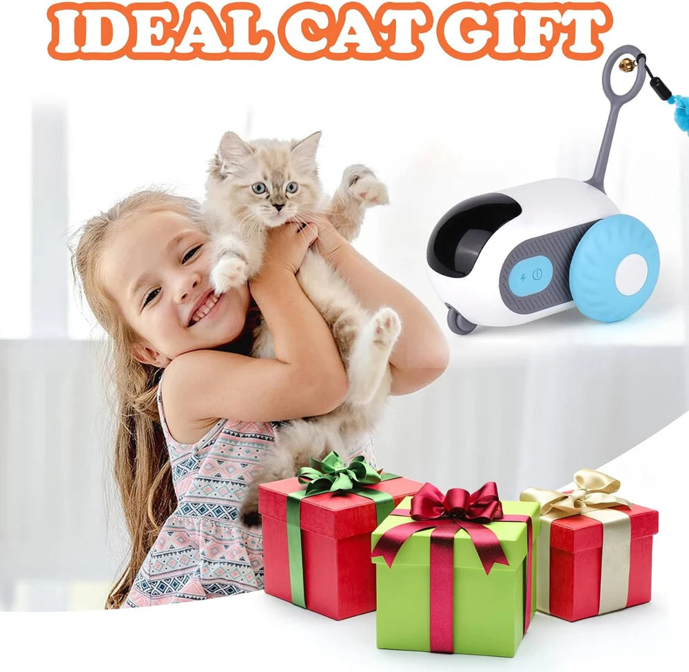 Smart Moving Toy Car – Fun & Training for Pets!