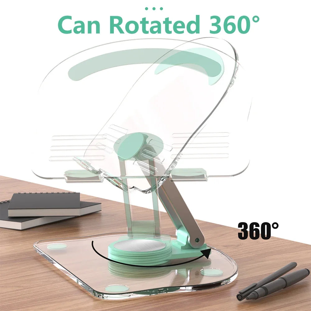 Clear Acrylic Tablet Stand – Sleek & Universal Fit