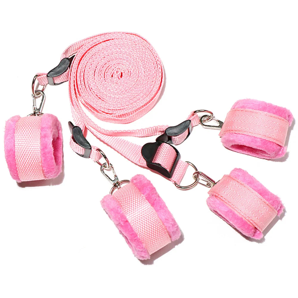 Under Mattress BDSM Bondage Restraint Kit
