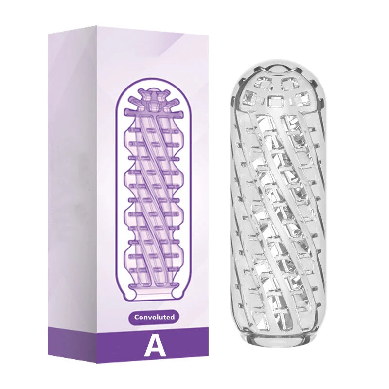 Transparent Soft Masturbator Cup for Men