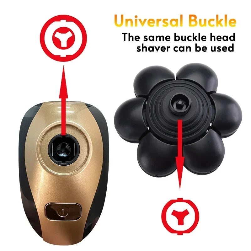 Replaceable Electric Shaver & Nose Trimmer Head
