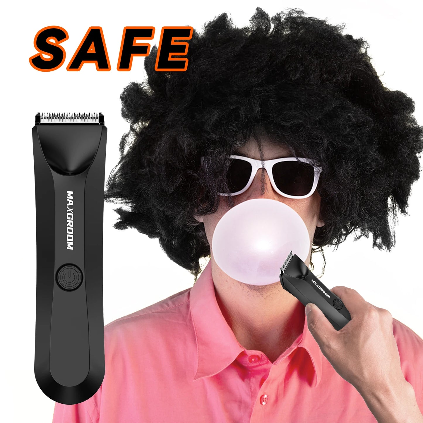 MAXGROOM Men's Body & Groin Hair Trimmer
