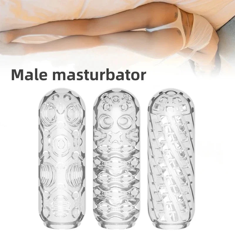 Transparent Soft Masturbator Cup for Men