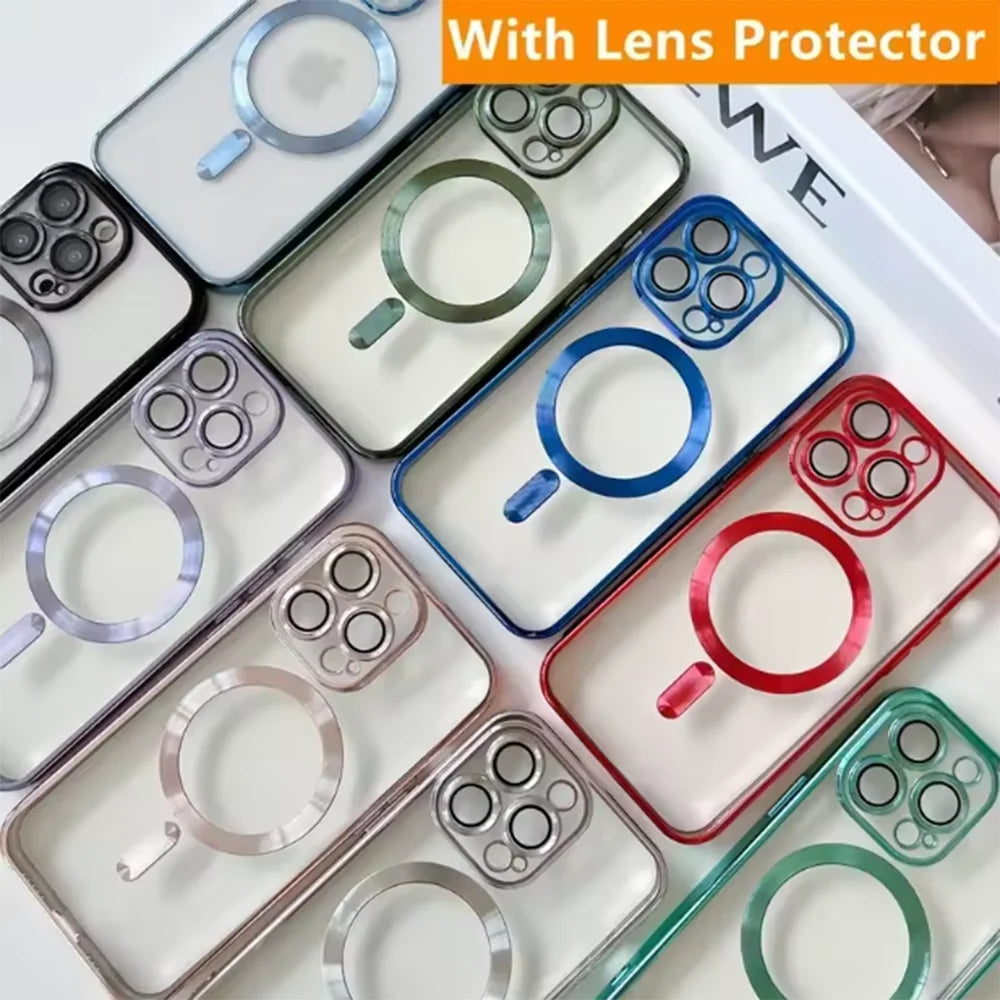 Magnetic MagSafe Case with Lens Protector