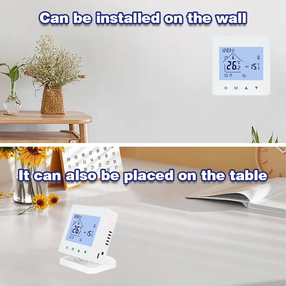 Smart RF Wireless Room Thermostat with WiFi Control