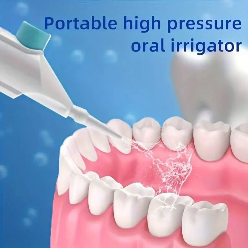 Portable High Pressure Oral Irrigator Teeth Cleaner