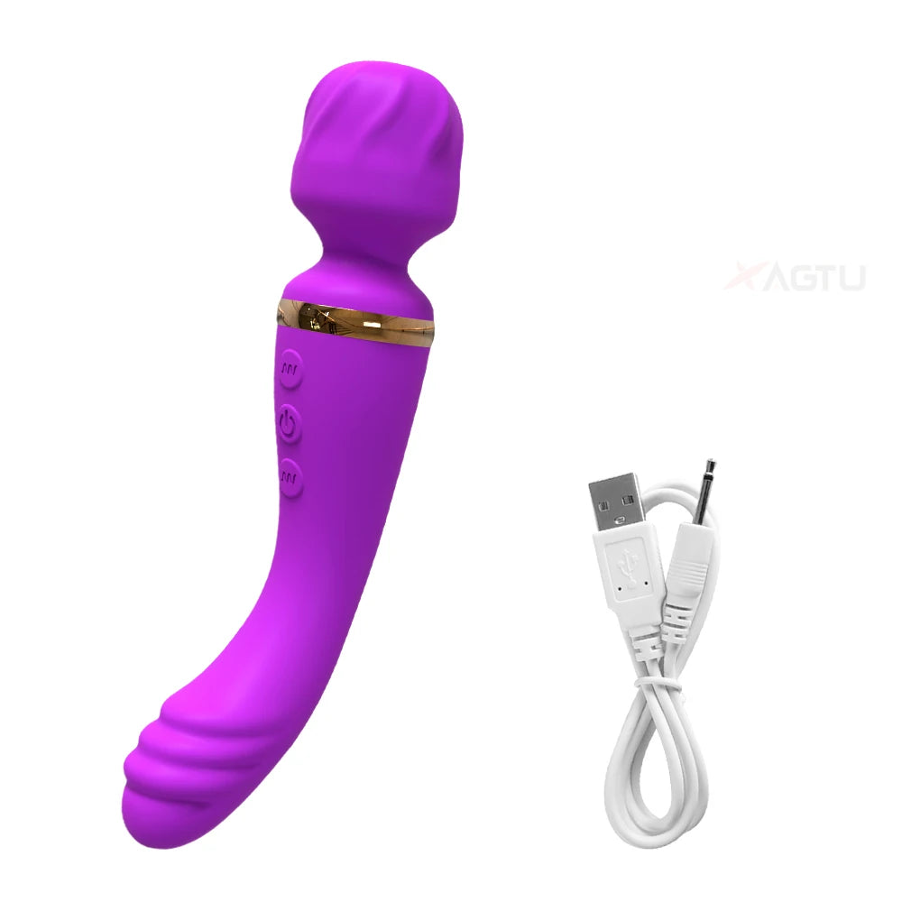 Dual Motor Vibrator USB Clit & G-Spot Toy
