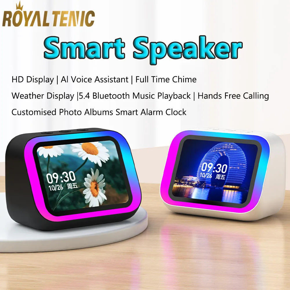 Smart Bluetooth Speaker with Weather Display