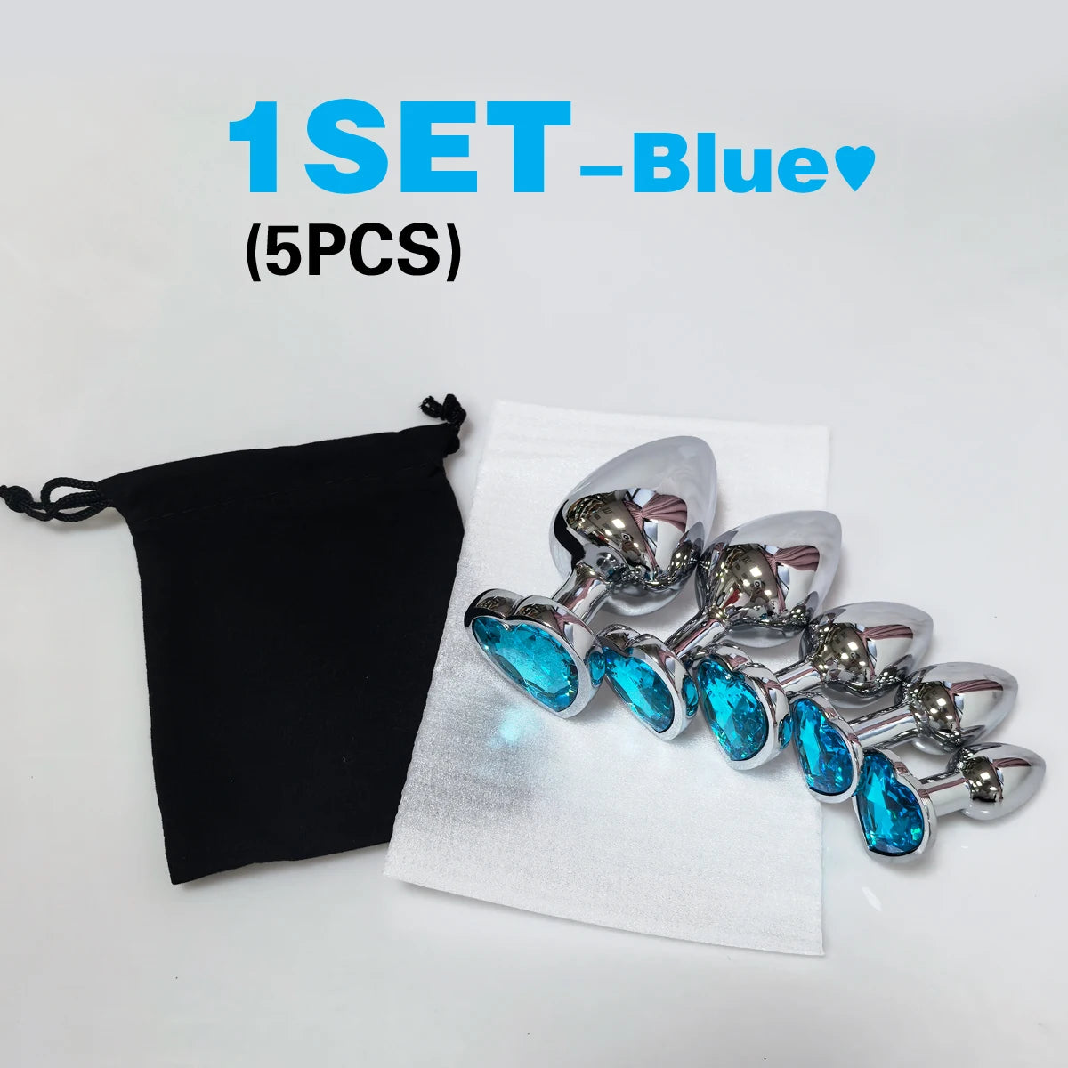 Heart Base Stainless Steel Anal Plug