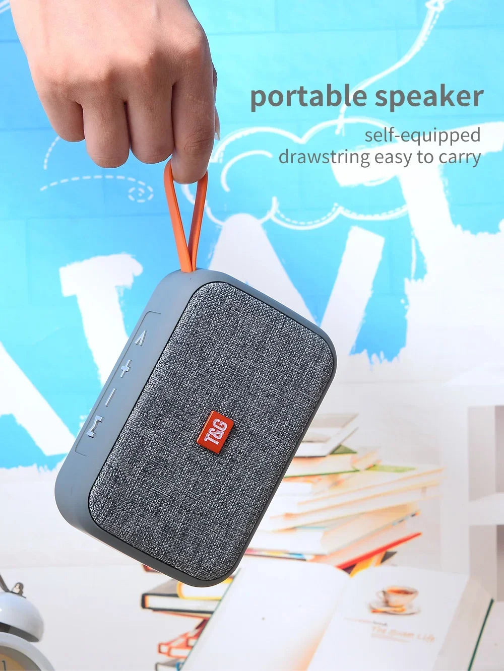 Speaker Portable Mini Wireless Soundbar Bluetooth 5.0 Waterproof