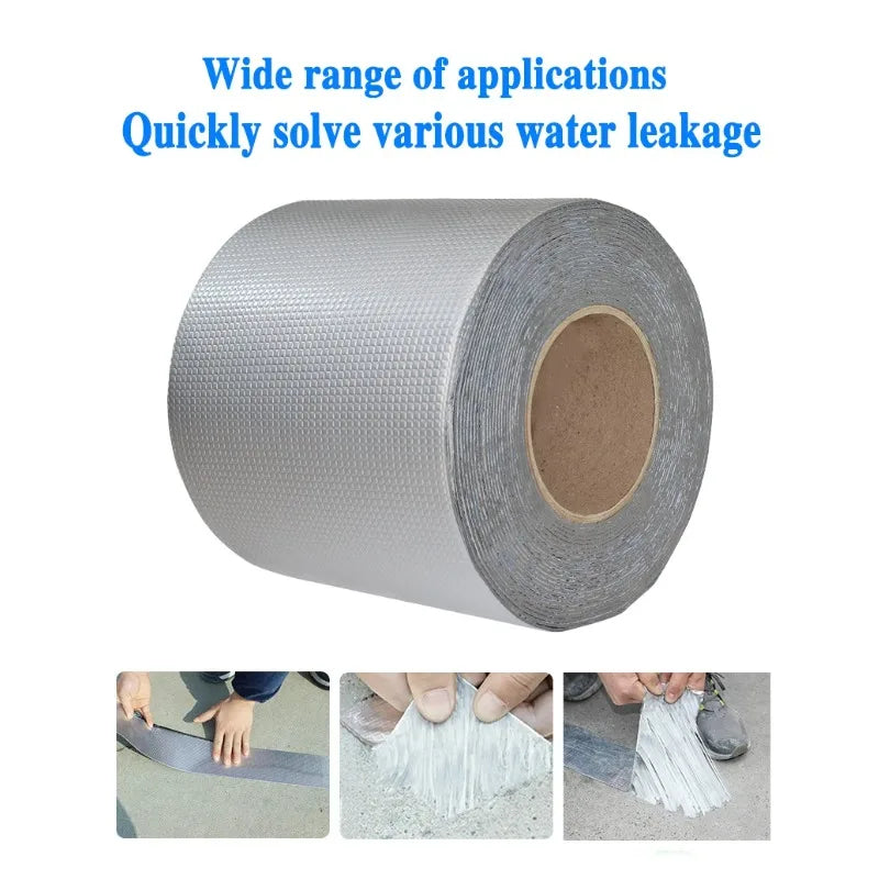 Waterproof Butyl Aluminum Foil Repair Tape