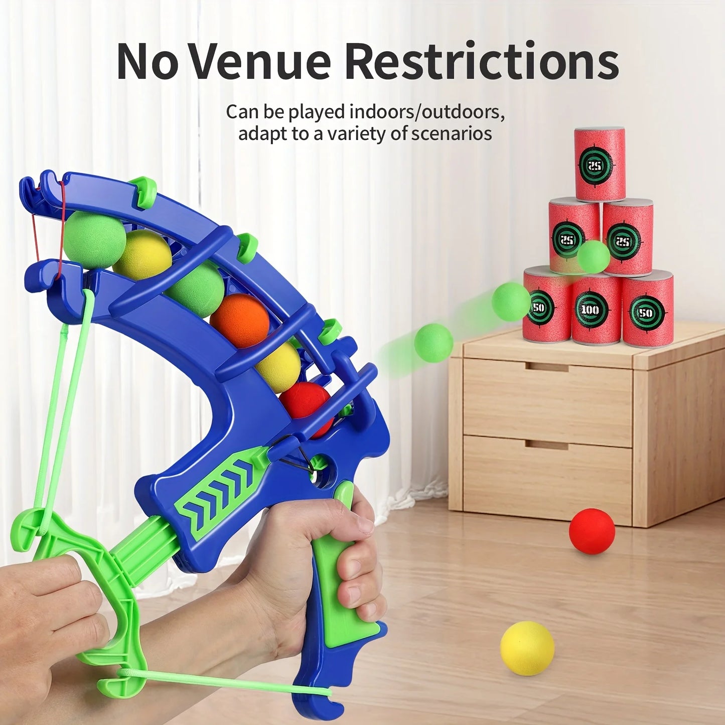Soft Bullet Shooting Practice Toy for Kids