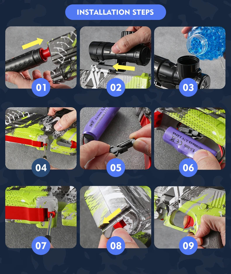 M416 Electric Toy Blaster Gun – Outdoor Fun