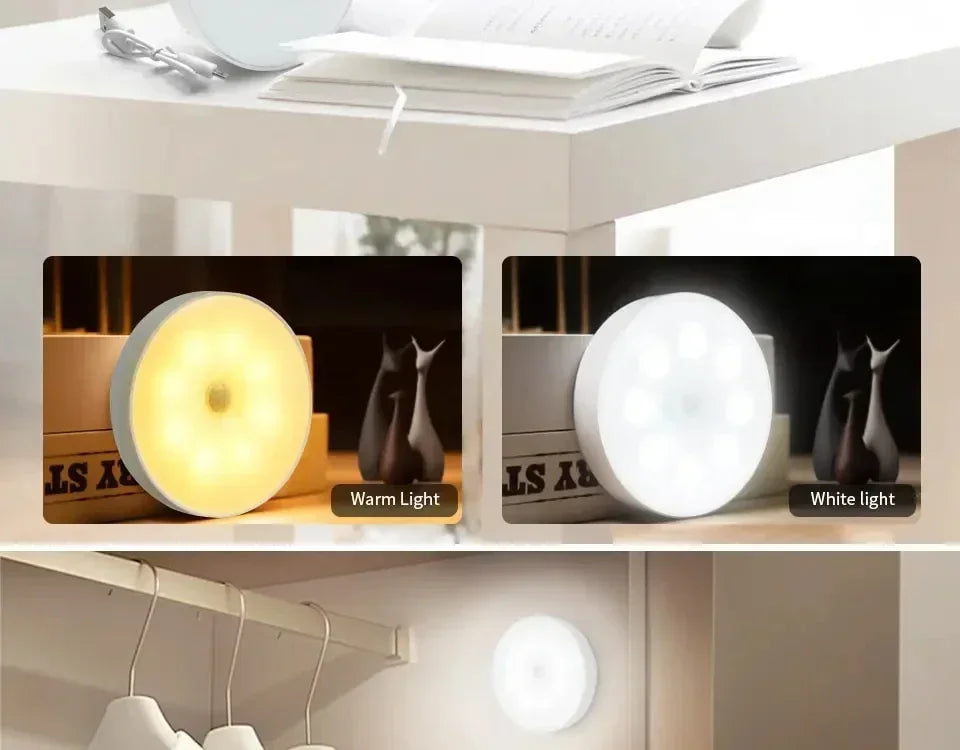 USB Rechargeable Motion Sensor Cabinet Light