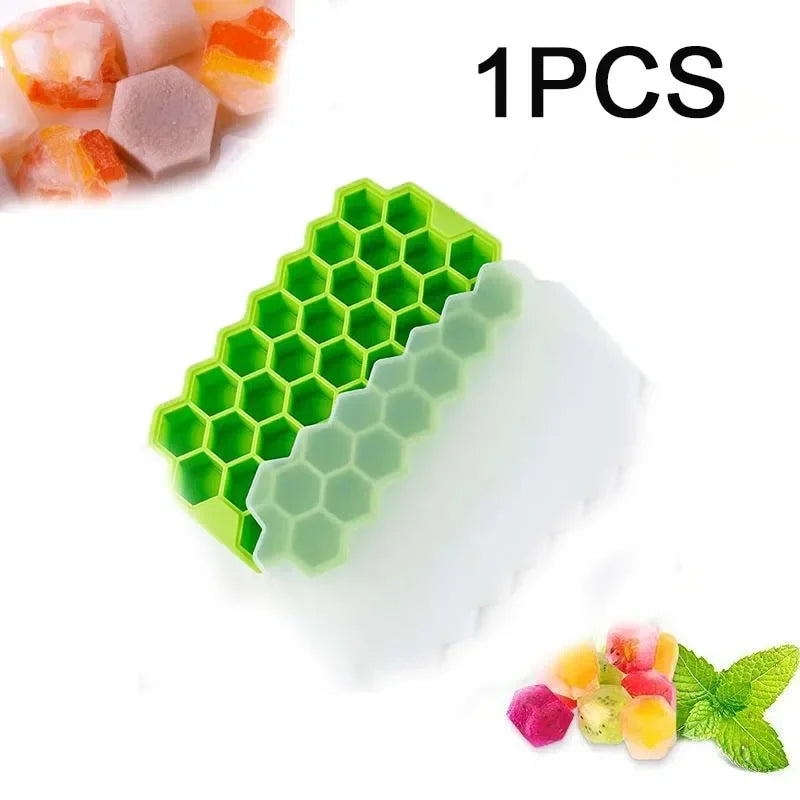 148-Cavity Honeycomb Ice Cube Tray – Chill More, Refill Less