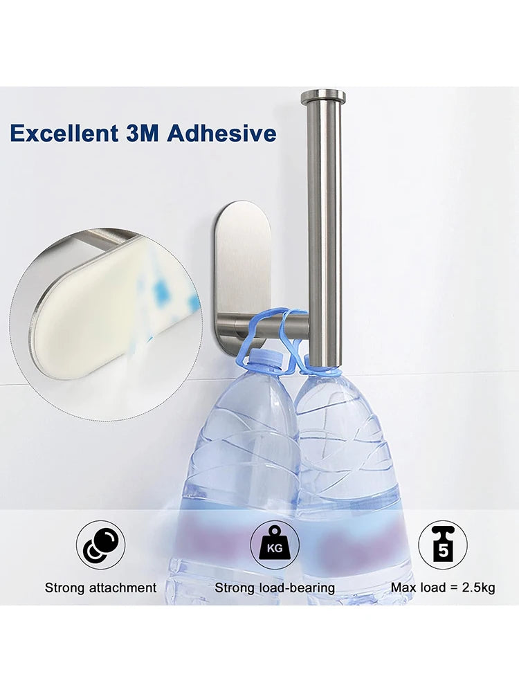 Stainless Steel Wall Paper Towel Rack