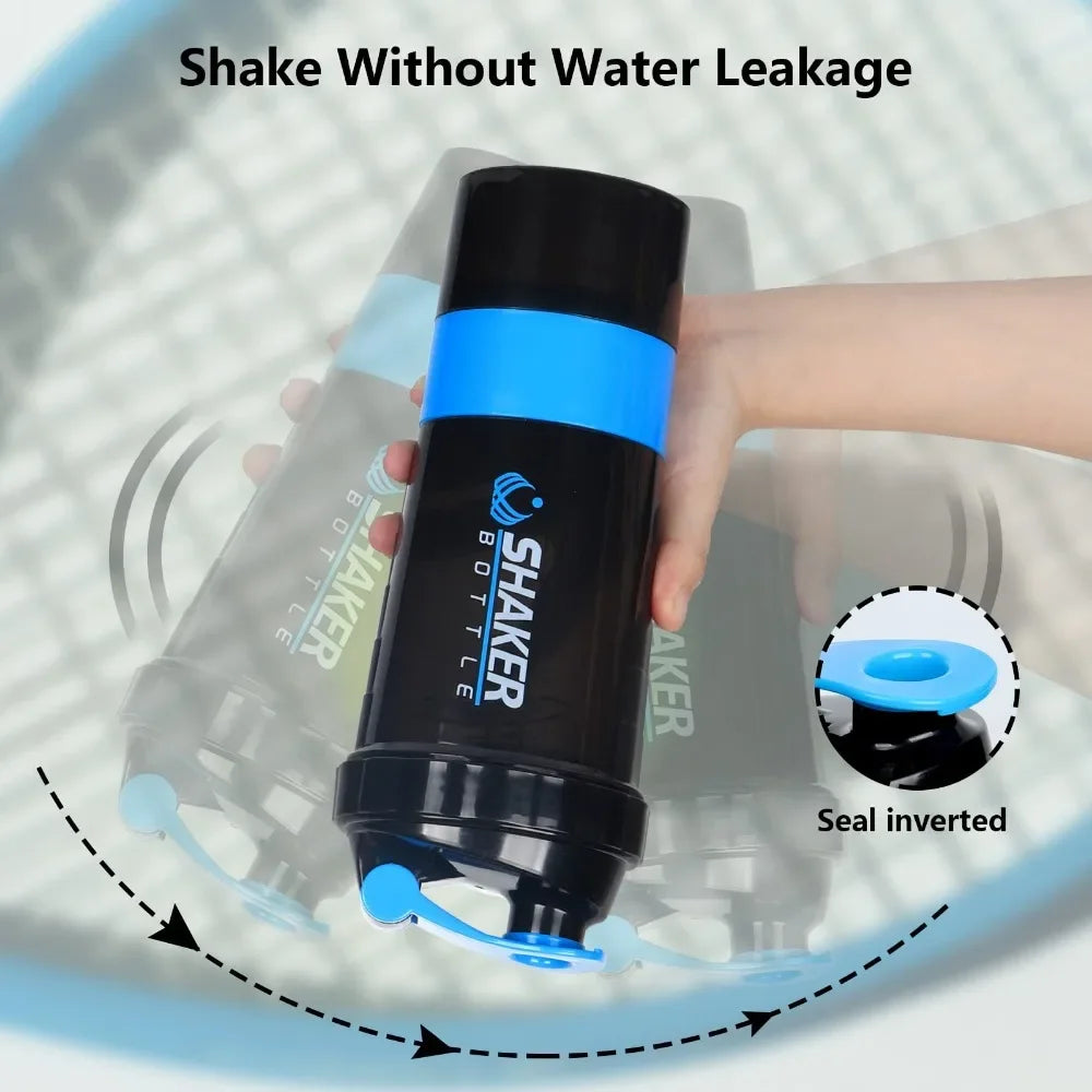Premium 16oz Protein Shaker Cup – Shake, Sip, and Go!