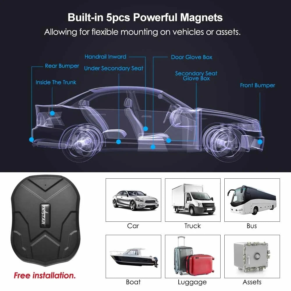 Stay connected with TKSTAR TK905 4G GPS Tracker!