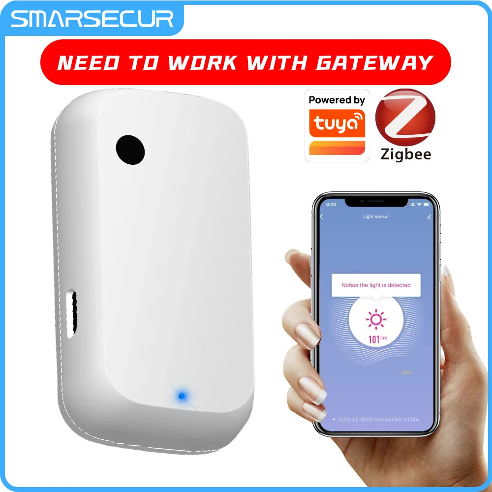 Tuya Smart Light Sensor with App Control