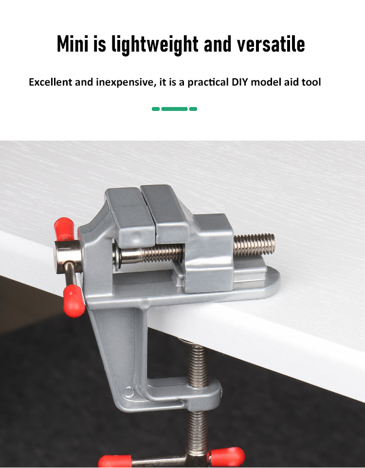 Mini Aluminum Bench Vise for Hobby & Craft