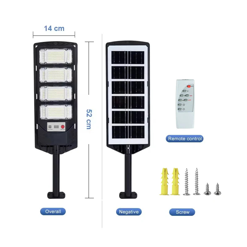 1000W Solar Motion Sensor Street Light