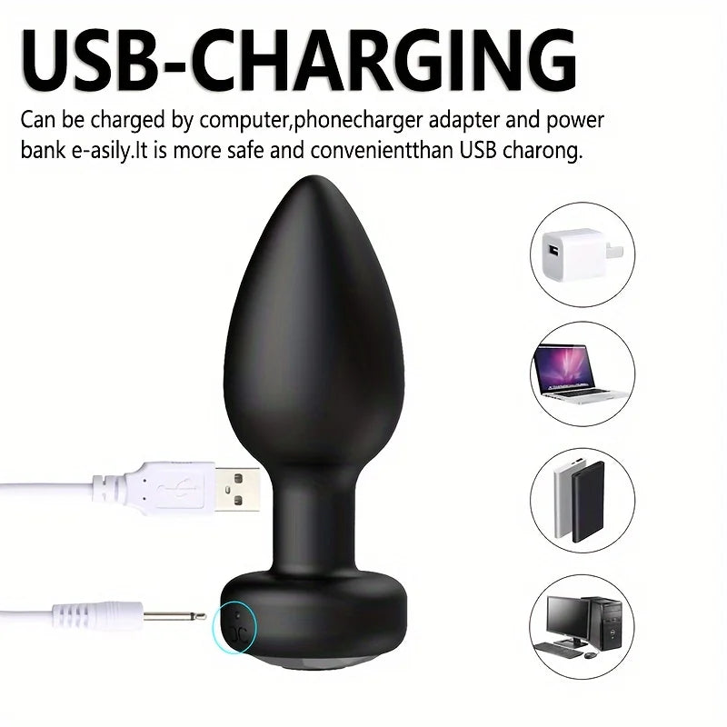 1PC Wireless Remote Anal Vibrator