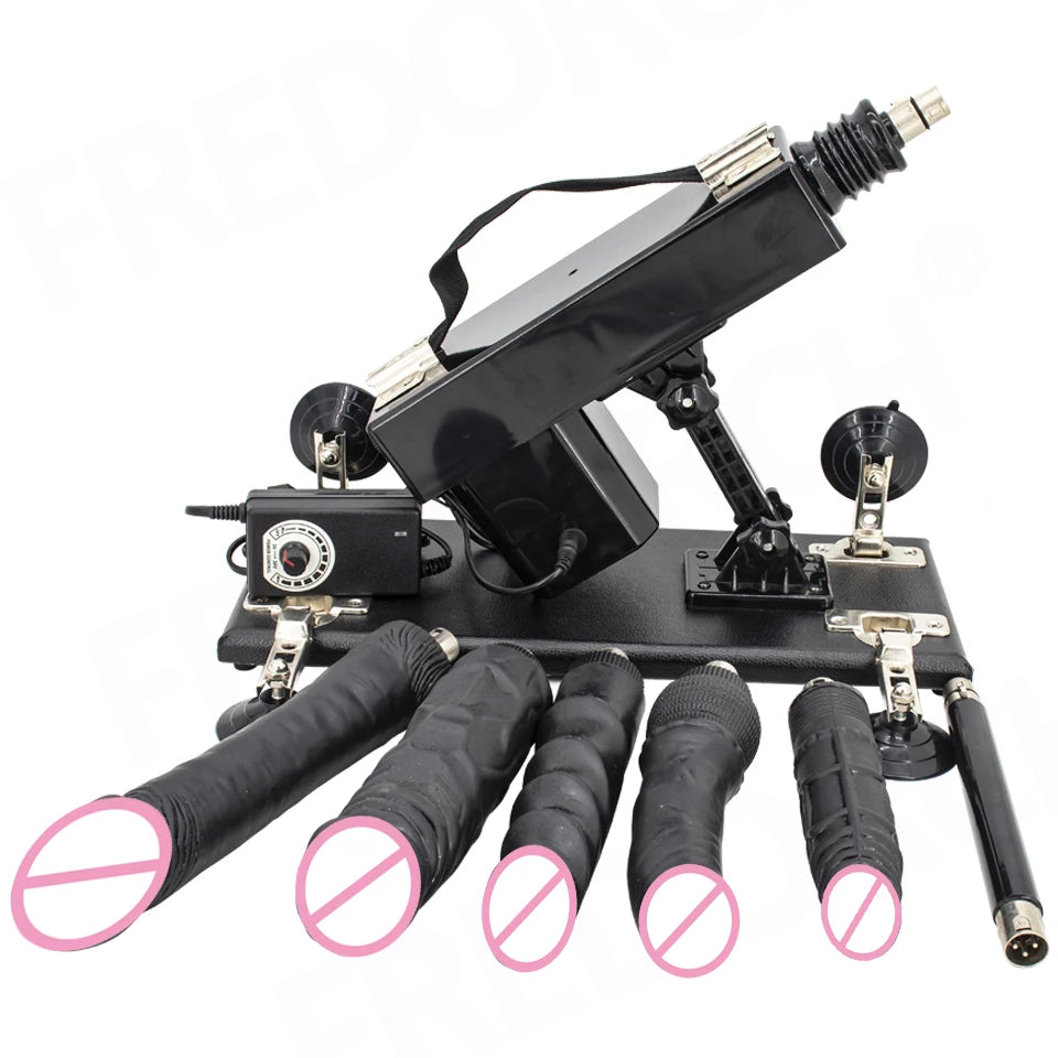 New Adjustable Sex Machine for Couples with Dildos