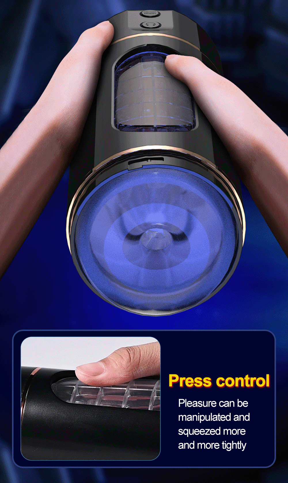 Automatic Thrusting & Sucking Male Stroker