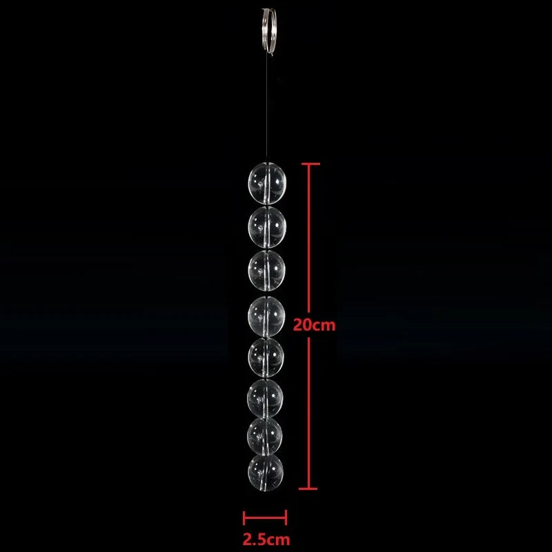 5 Sizes Glass Anal Beads Butt Plug Set