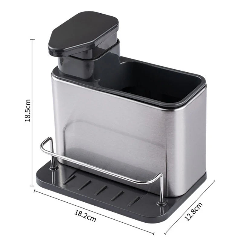 Stainless Steel Faucet Storage Rack – Practical Kitchen Organizer
