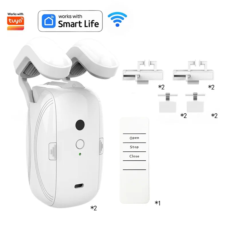 Smart Wi-Fi Curtain Controller – Plug & Play Automation