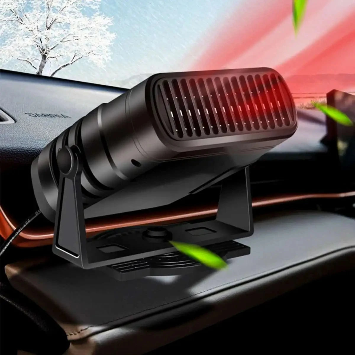 12V/24V Portable Car Heater Defroster Fan