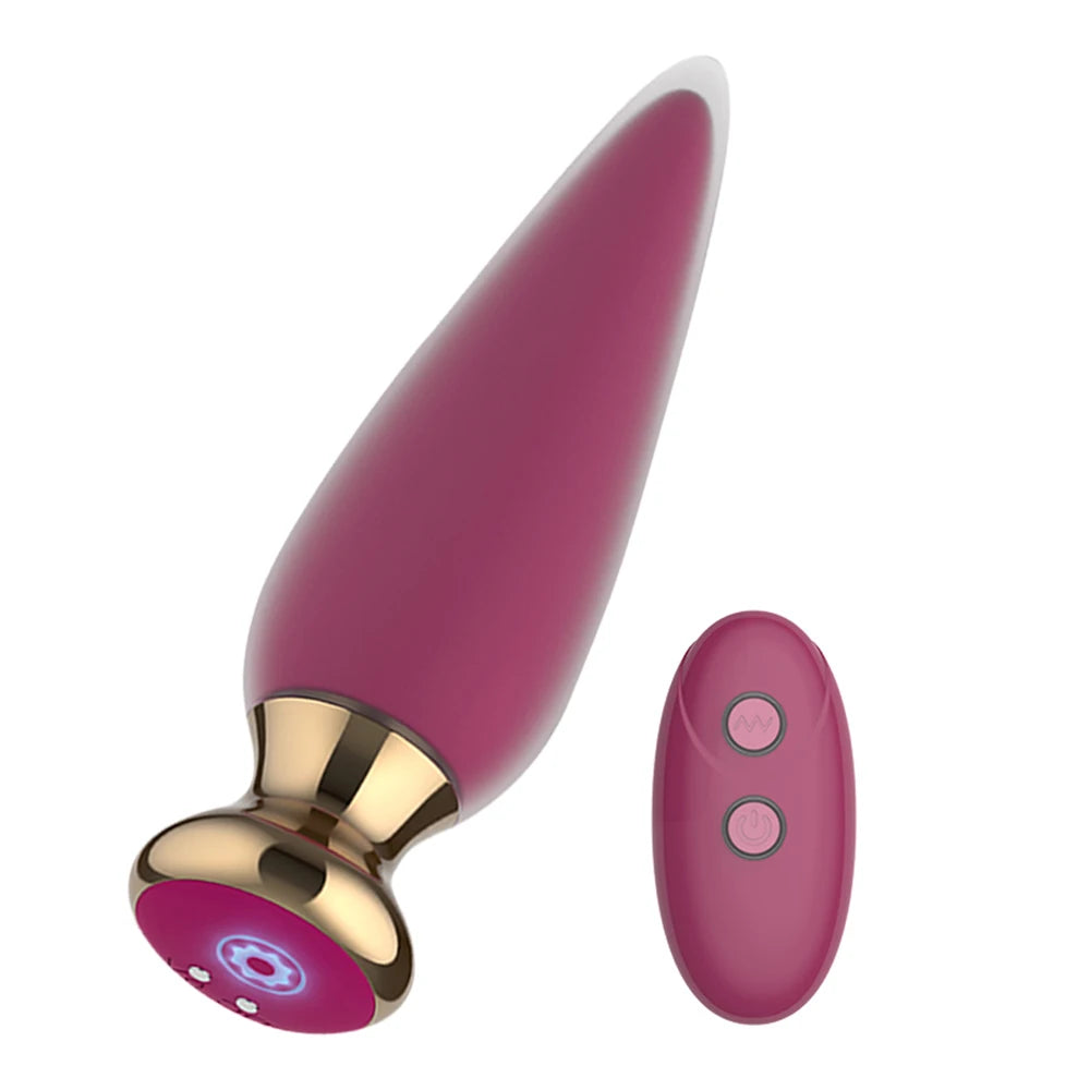 Wireless Remote Anal Vibrator for Men & Women