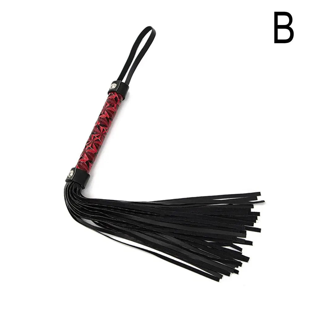 PU Leather Horse Riding Crop with Tassels
