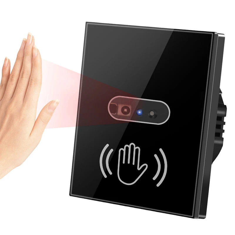 Infrared Hand Sweep Smart Wall Switch – Touchless Control