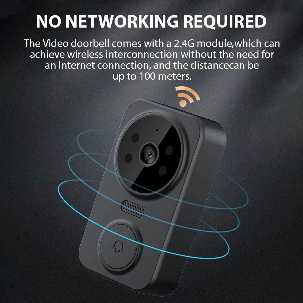 4.3" IPS Wireless Video Intercom Doorbell