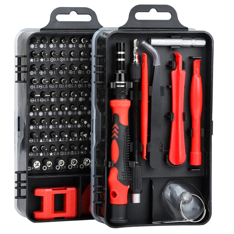 115 in 1 Magnetic Screwdriver Set Precision Multi Hand Tool.