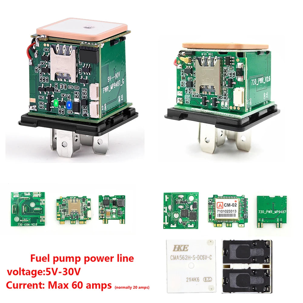 Protect your vehicle with 4G Relay GPS Tracker & Alarm!