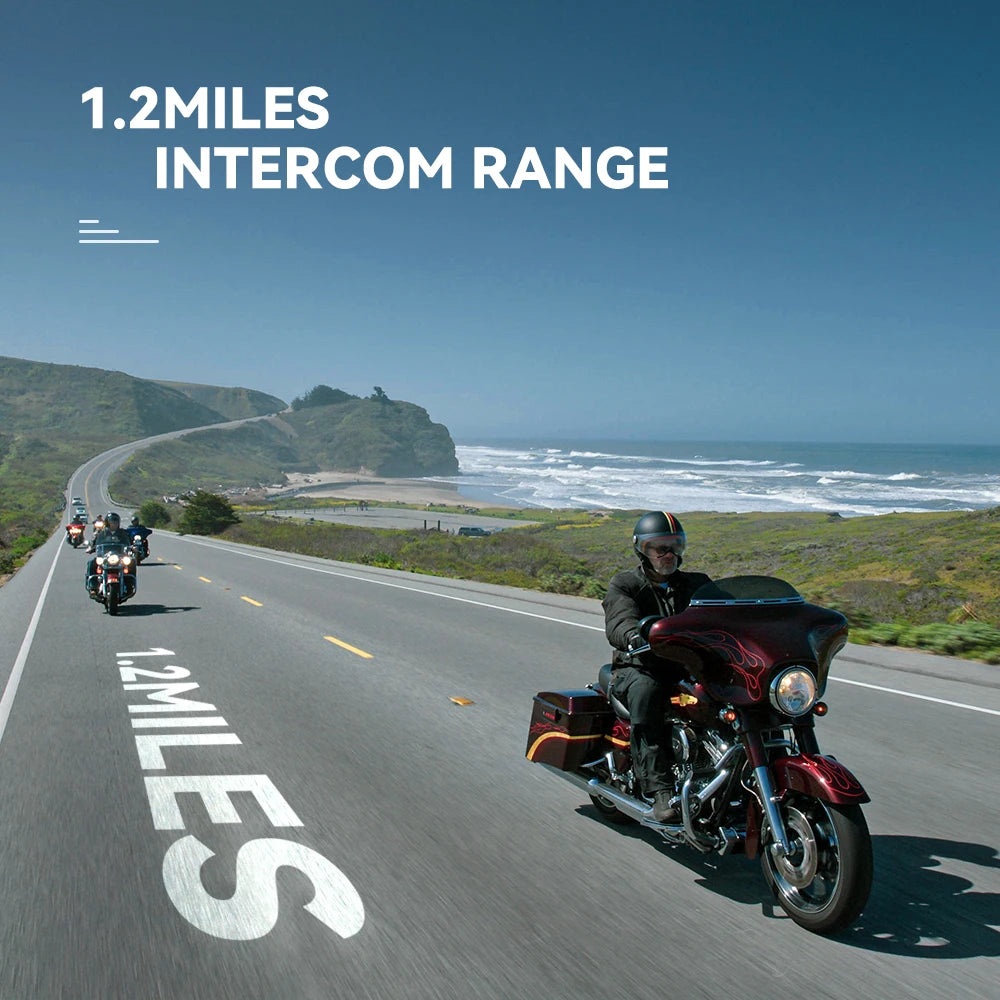 New Lexin G2 Bluetooth Motorcycle Intercom 6 Riders