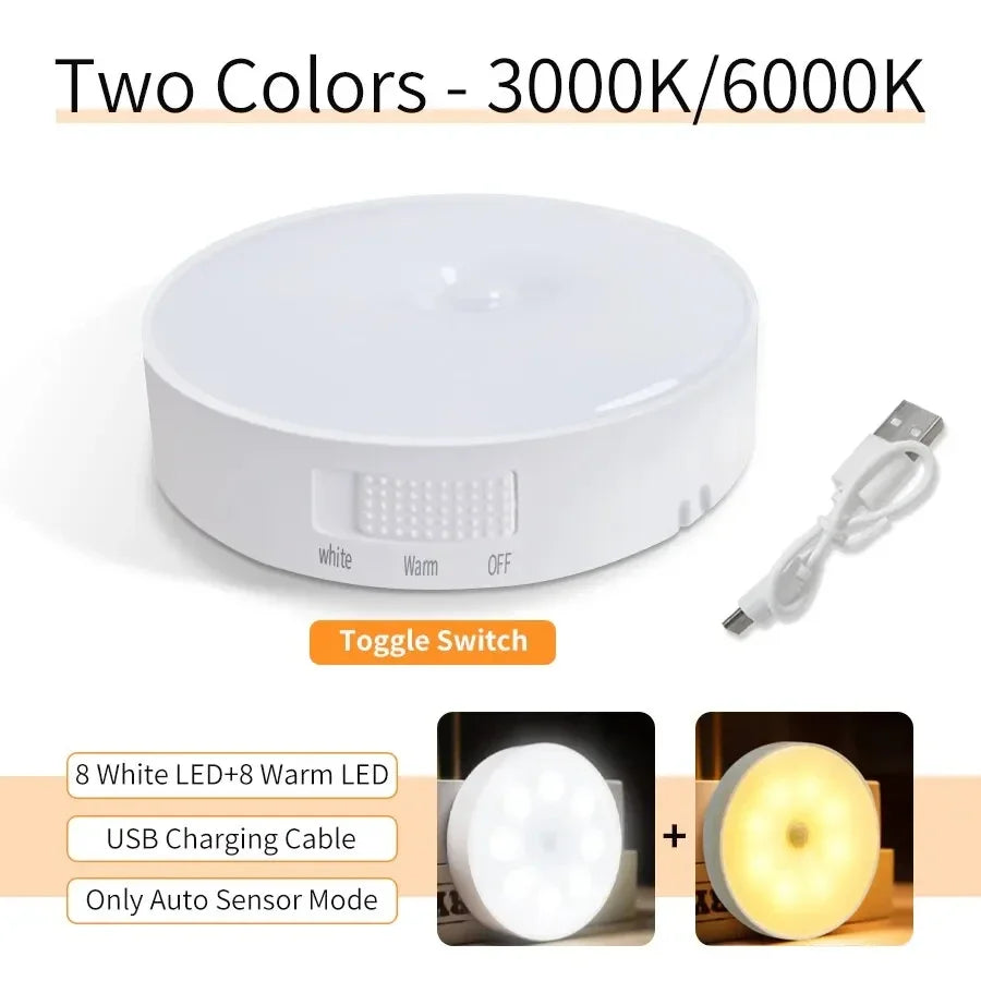 USB Rechargeable Motion Sensor Cabinet Light