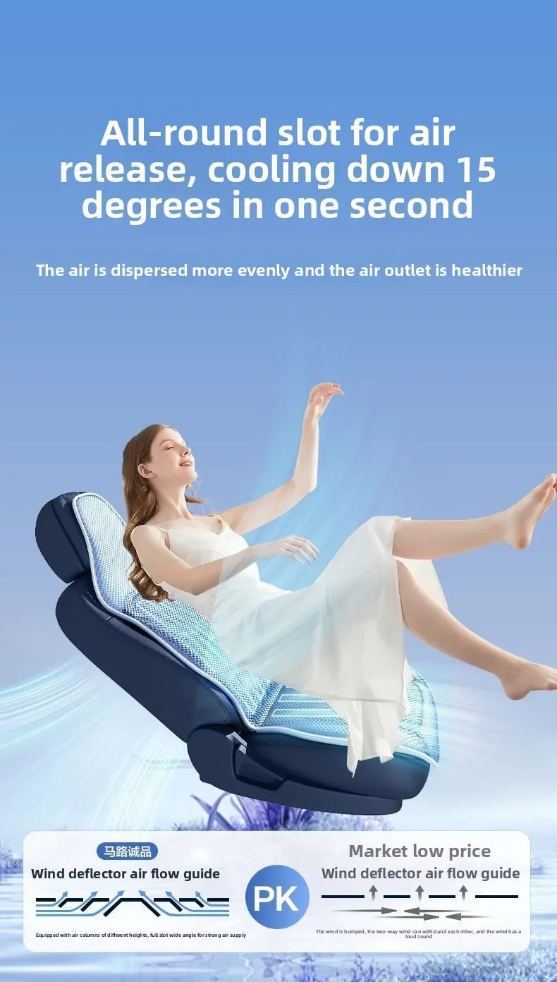 Cool Ventilated Car Seat Cushion – Summer Relief