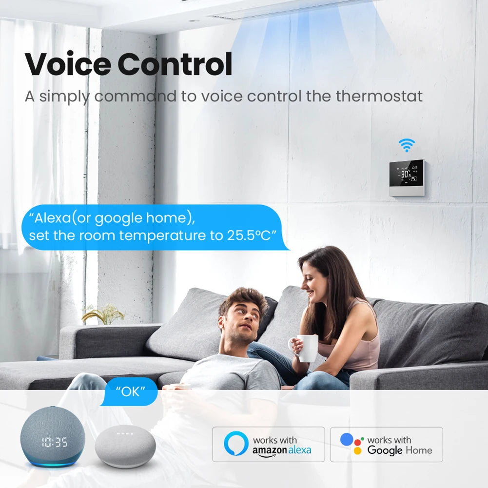 WiFi Smart Thermostat for Central AC System