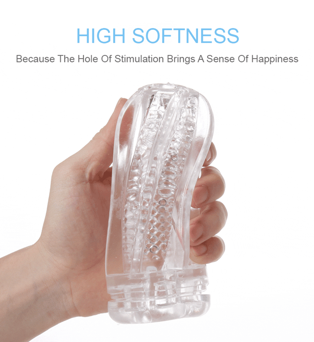 Transparent Pocket Vagina Masturbator for Men