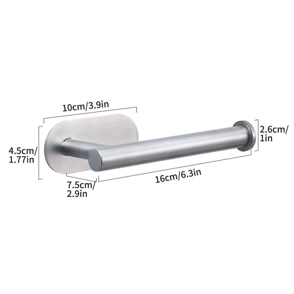 Stainless Steel Wall Paper Towel Rack